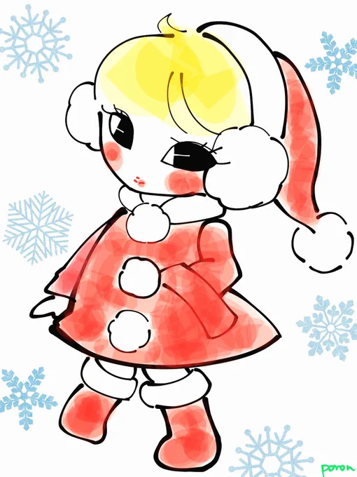 おはよー #イラスト #女の子 #ファンシー #レトロ