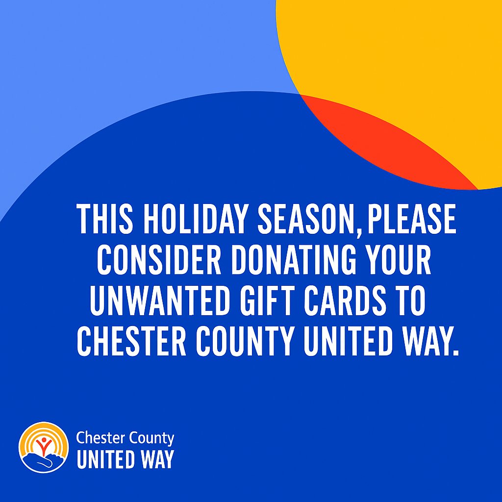 Your unwanted or unused gift cards could be a blessing to someone in need. Drop off or mail us any unwanted cards and we'll put them to work in the community.