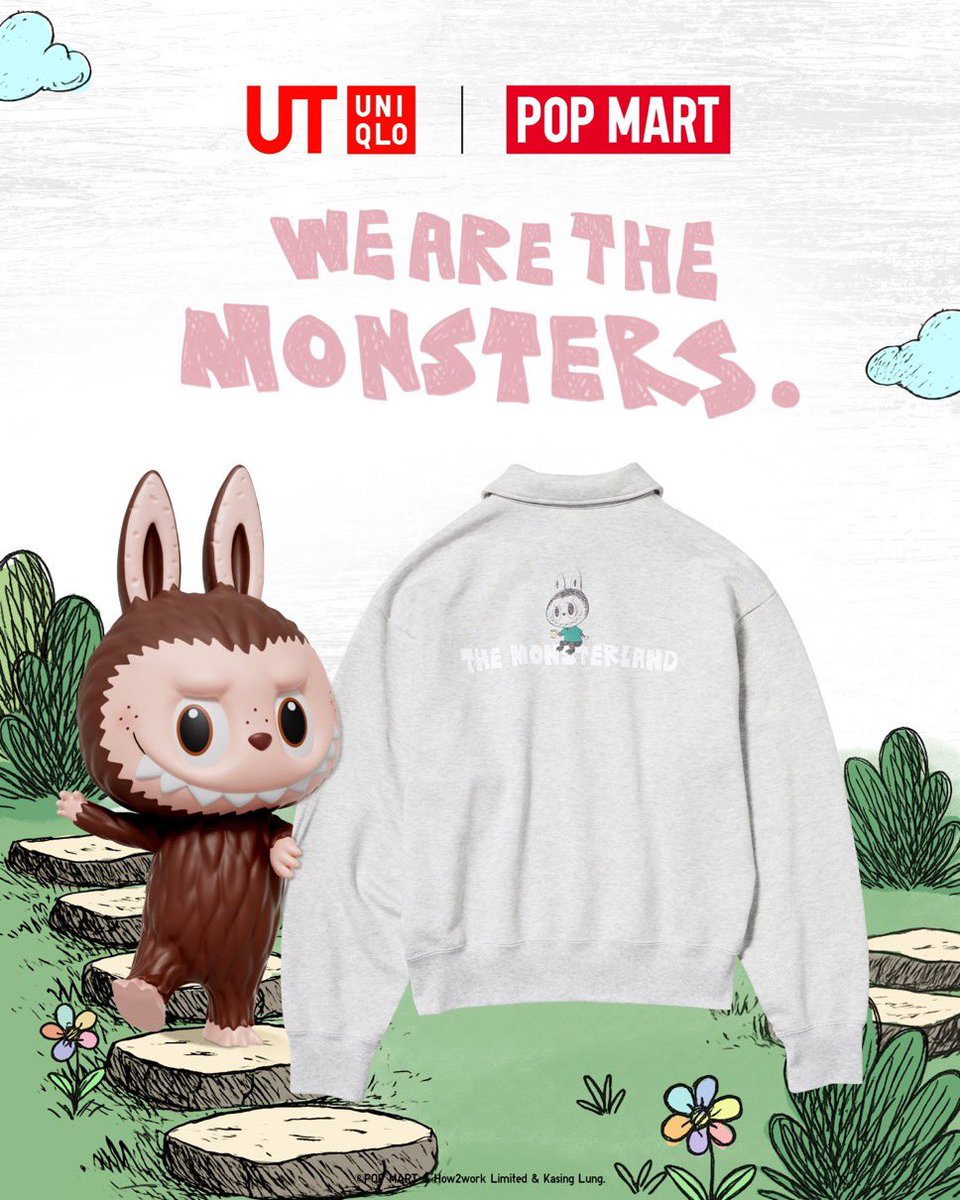 UNIQLO x POP MART The Monsters 新作コラボコレクションが国内12月26