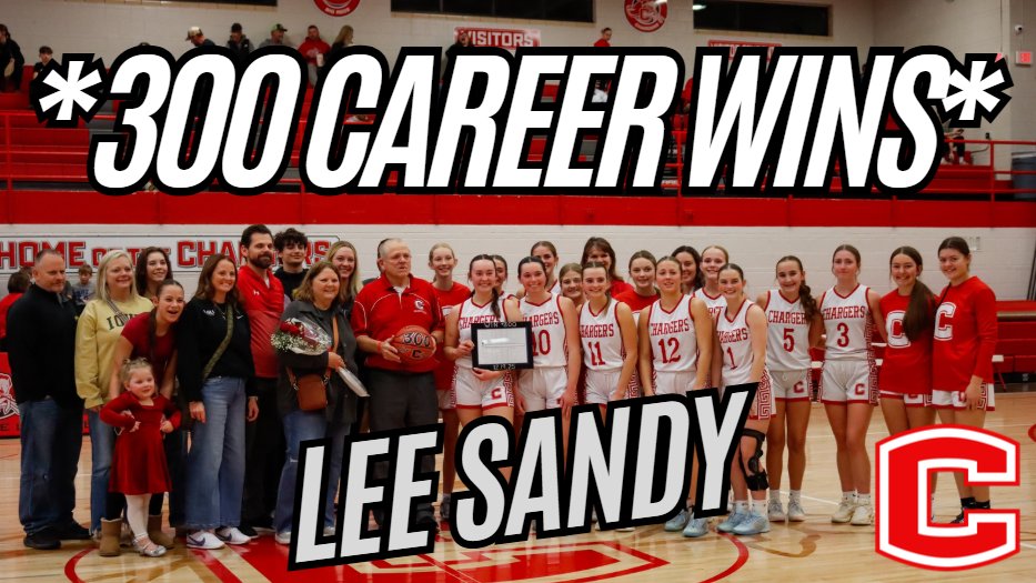 COfRed2's tweet image. Friday's 66-35 victory against Cardinal in the ChargerDome marked win #300 for Coach Lee Sandy. His first career victory came in 1997 against Oskaloosa, 40-37. 

Congratulations on this historic milestone, Coach!