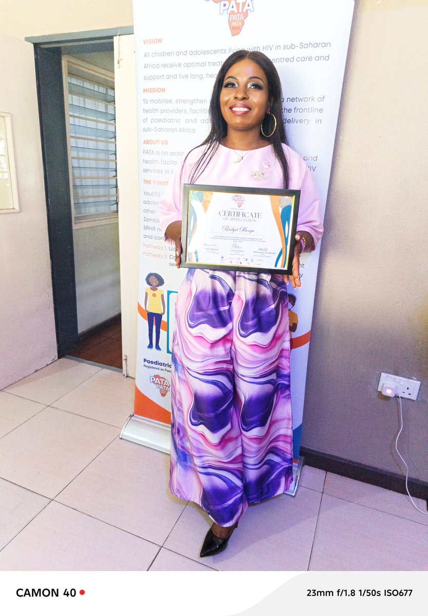 I was honored with a certificate for my contribution to the success of Youth-care project which was implemented at Chainda Urban Health Centre.  Promoting adolescentand young people's health. Together we can. ##ENDAIDS2030
#GLOBALALLIANCECHAMPION
#HEALTHCARECHAMPION