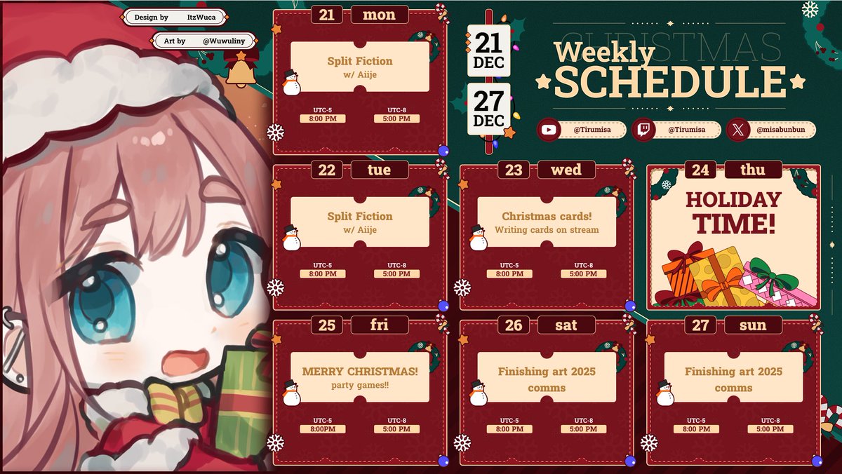 let’s spend the holidays together ( ⸝⸝´꒳`⸝⸝)