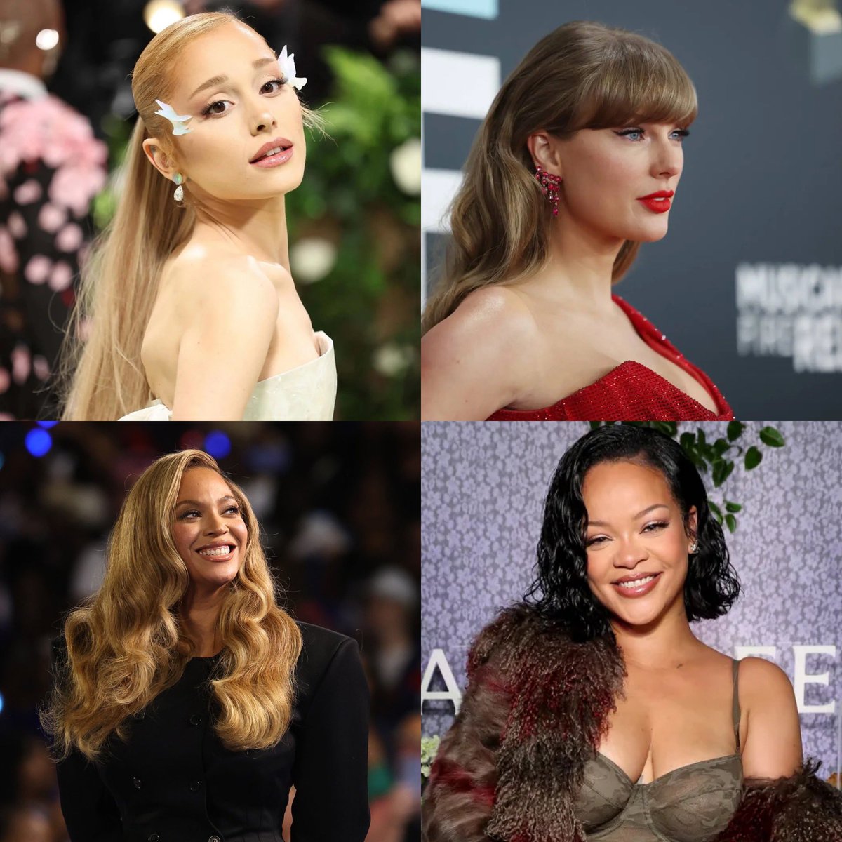 jslikemagic's tweet image. let’s settle this, rank these artists based on how much they’ve earned the title of the “music industry”