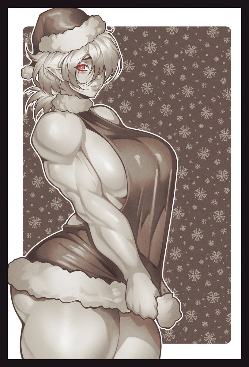 Christmas Elf Victoria Seras WIP
#HELLSING