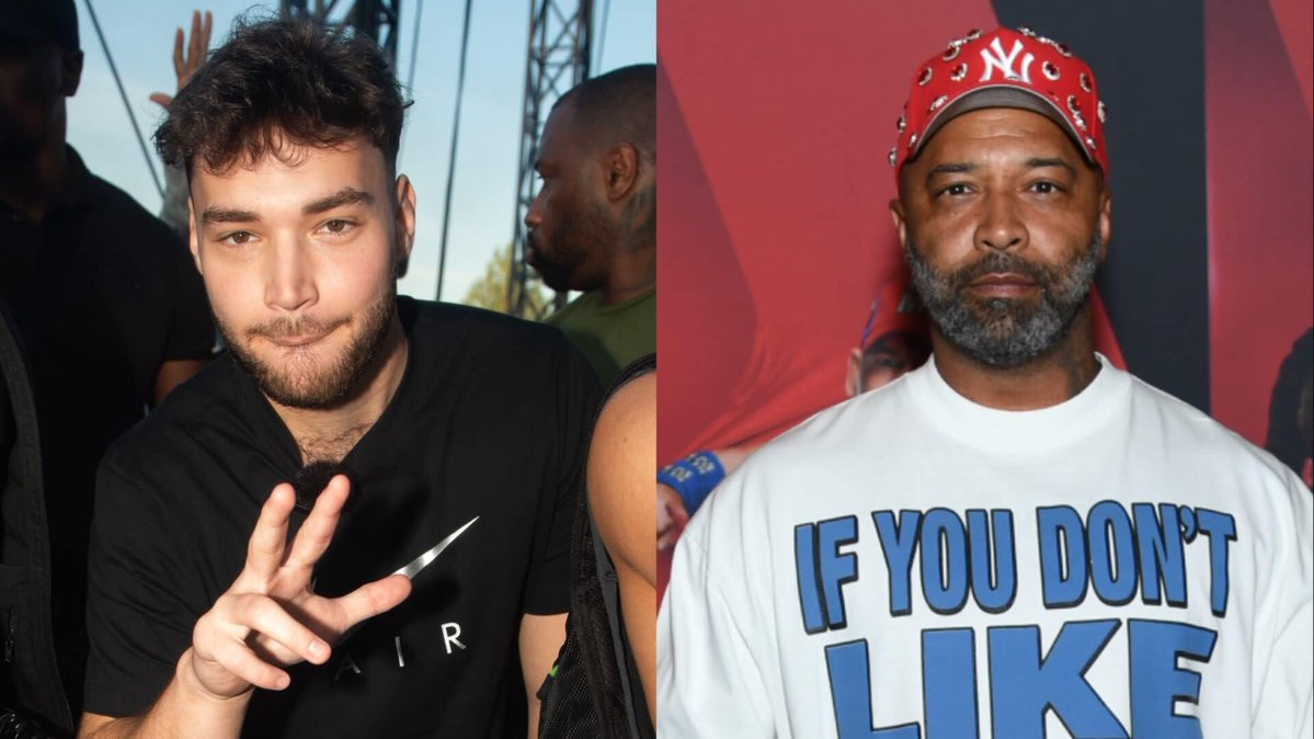 Complex's tweet image. Adin Ross reacts to Joe Budden's dislike. Read more: complex.com/pop-culture/a/…