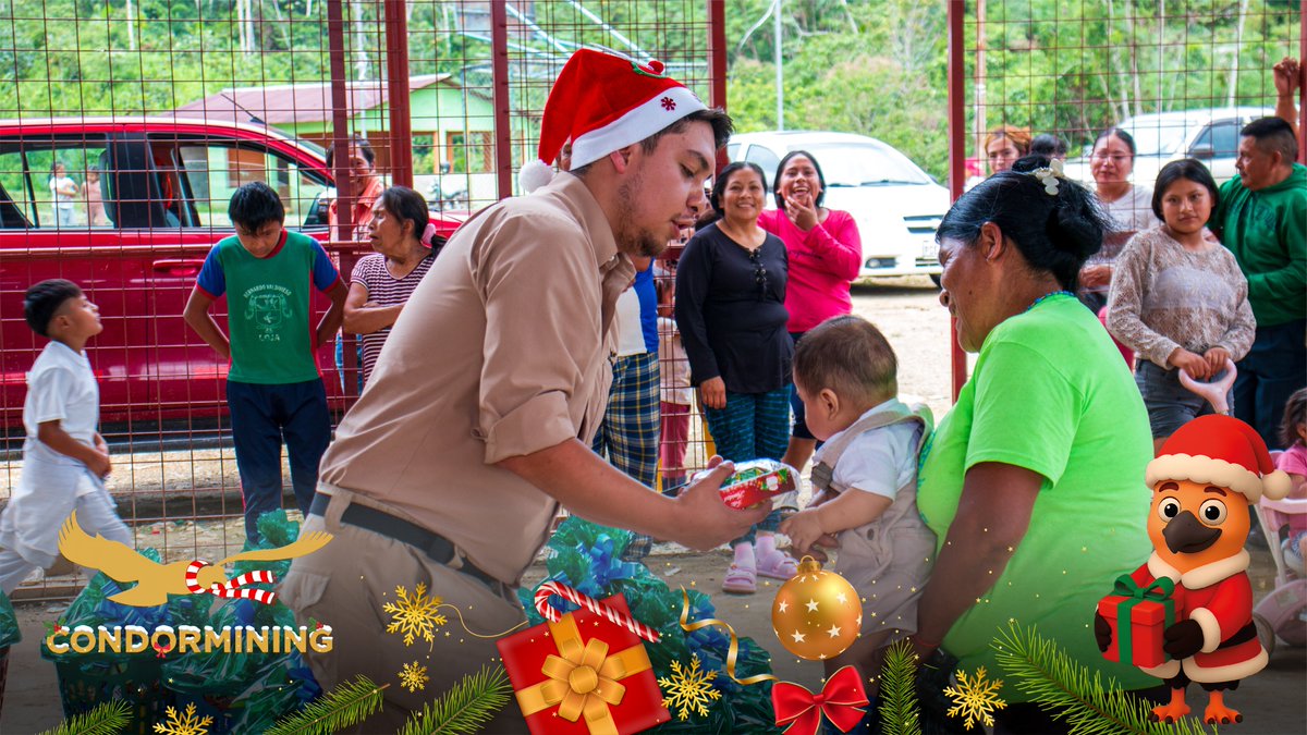 condormining's tweet image. 🎄 #Navidad

Durante el año construimos cercanía y confianza en territorio. En estas fechas, esos vínculos se reflejan en encuentros que reafirman nuestro compromiso de generar oportunidades reales junto a las comunidades.

#Navidad2025  #ValorCompartido #Condormining #Silvercorp