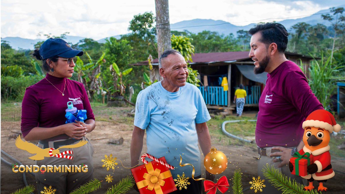 condormining's tweet image. 🎄 #Navidad

Durante el año construimos cercanía y confianza en territorio. En estas fechas, esos vínculos se reflejan en encuentros que reafirman nuestro compromiso de generar oportunidades reales junto a las comunidades.

#Navidad2025  #ValorCompartido #Condormining #Silvercorp