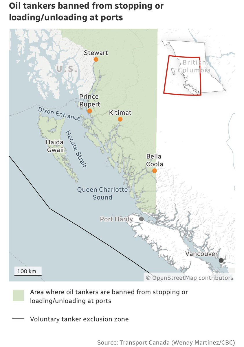 TrevHal's tweet image. British Columbia has world class environmental and marine safety standards.

Yet the Federal Liberal oil tanker ban shuts Canadian energy out of our own Pacific coast.

This is not about safety.

It is a political veto backed by David Eby’s BC NDP, sacrificing jobs, Indigenous…