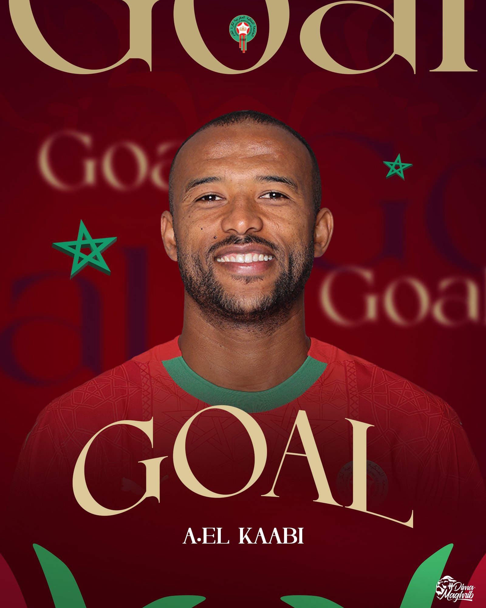 الدقيقة 74.. البديل أيوب الكعبي يضيف الهدف الثاني لـ المغرب. المغرب 2-0 جزر القمر #كأس_أمم_أفريقيا 