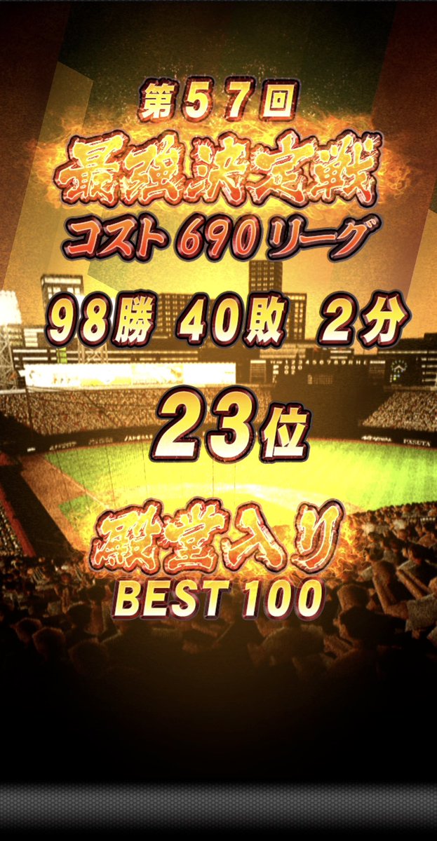 CLUB_GIANTS_'s tweet photo. ベストナインまであと2勝…🥹
それでも前半はいい意味でドキドキできたし、楽しい1週間でした！対戦してくださった皆様、ありがとうございました🙇🏻
#コスト690 https://t.co/TMnCrvGBr6