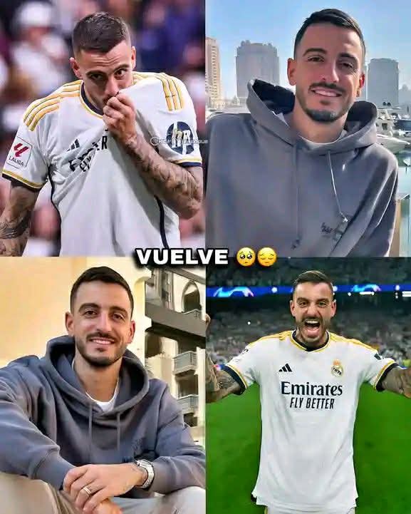 ¡¡TODOS LE PIDEN A JOSELU VOLVER!! 😢🥺

🗣️ Joselu: “Todo el que me para en el Madrid me dice que vuelva, que el equipo necesita un jugador como yo (risas).

Eso significa que hice las cosas bien cuando estuve allí. Marcar 18 goles en una temporada es difícil.

La gente