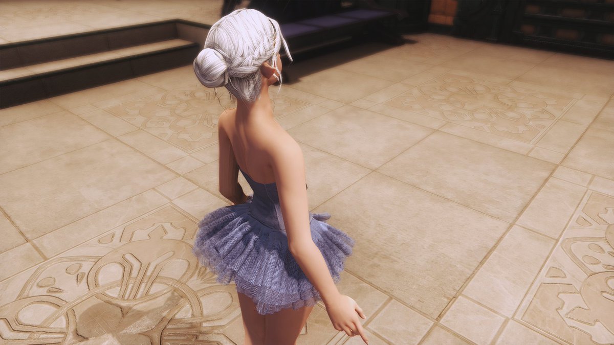 Alphie had to endure a dress up session ><