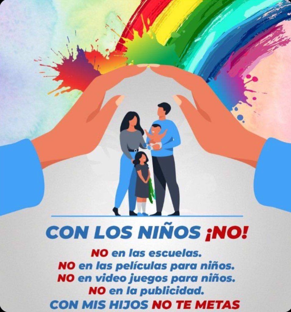 RocioInfantesb's tweet photo. Cuidemos a nuestros niños de la aberrante ideología de género. https://t.co/rmeWwz8yGj