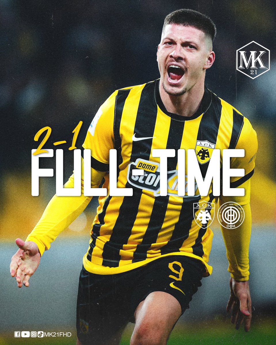 Καλά ΑΕΚούγεννα ψυχούλες μου από την κορυφή του πρωταθλήματος 😘💛
.
#AEK #AEKFC #AEKFAMILY #AEKFCSEASON2025_26 #MK21