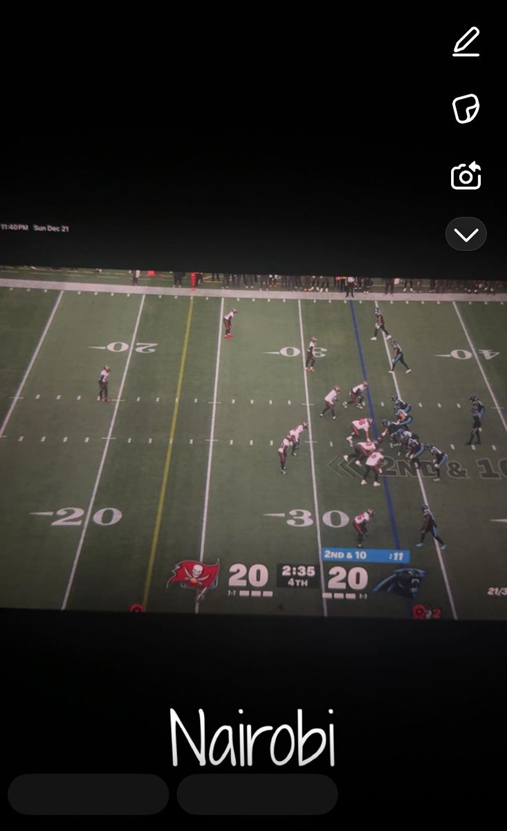 Let’s fucking goooooooo!!!!!! Supporting the Panthers all the way in Kenya! 🇰🇪 #KeepPounding