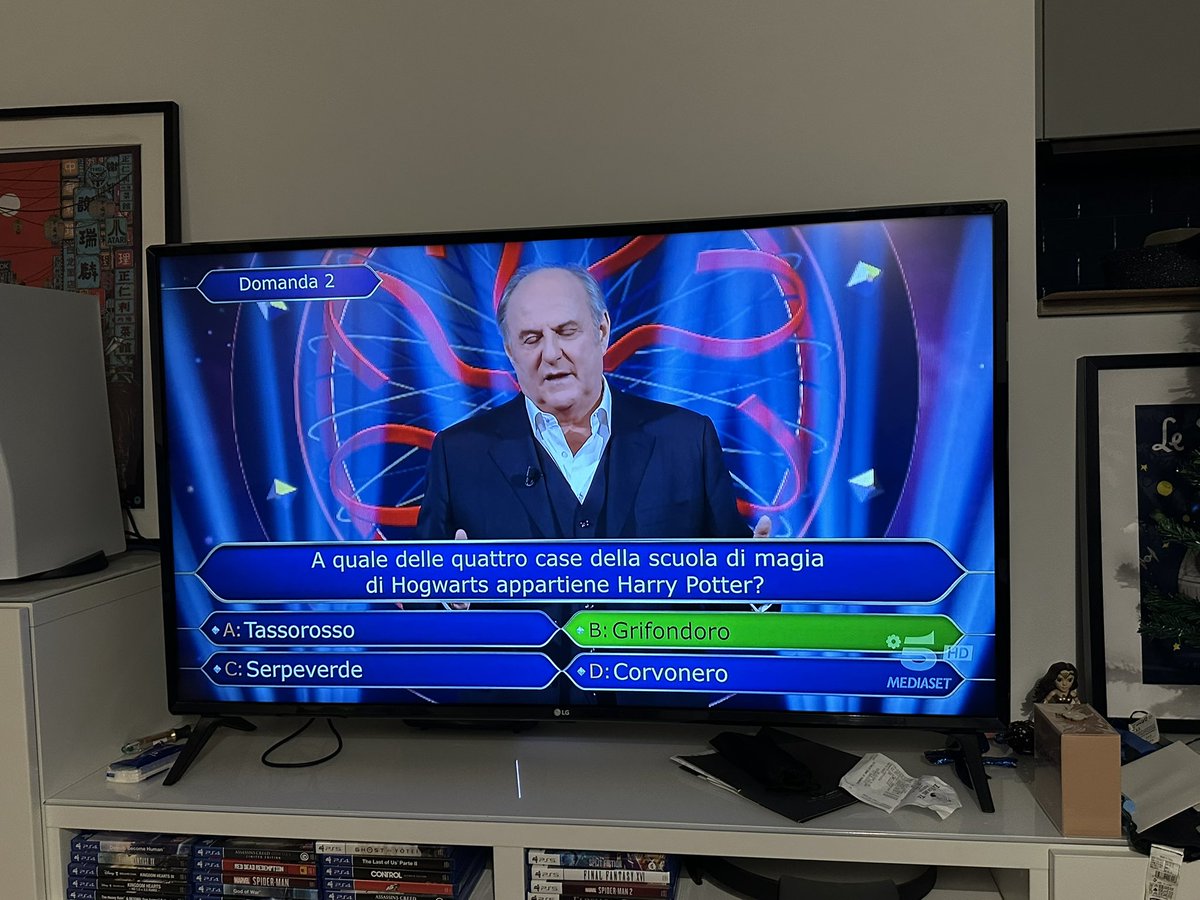 Anche #ChiVuolEsserMilionario Non approva la nuova traduzione di Harry Potter. TASSOFRASSO nn vincerà mai