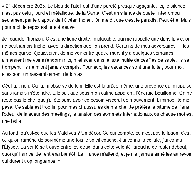 C'est cadeau, c'est pour moi,  en avant première je vous sort un extrait de son prochain livre (petit pastiche bien sur) 😁