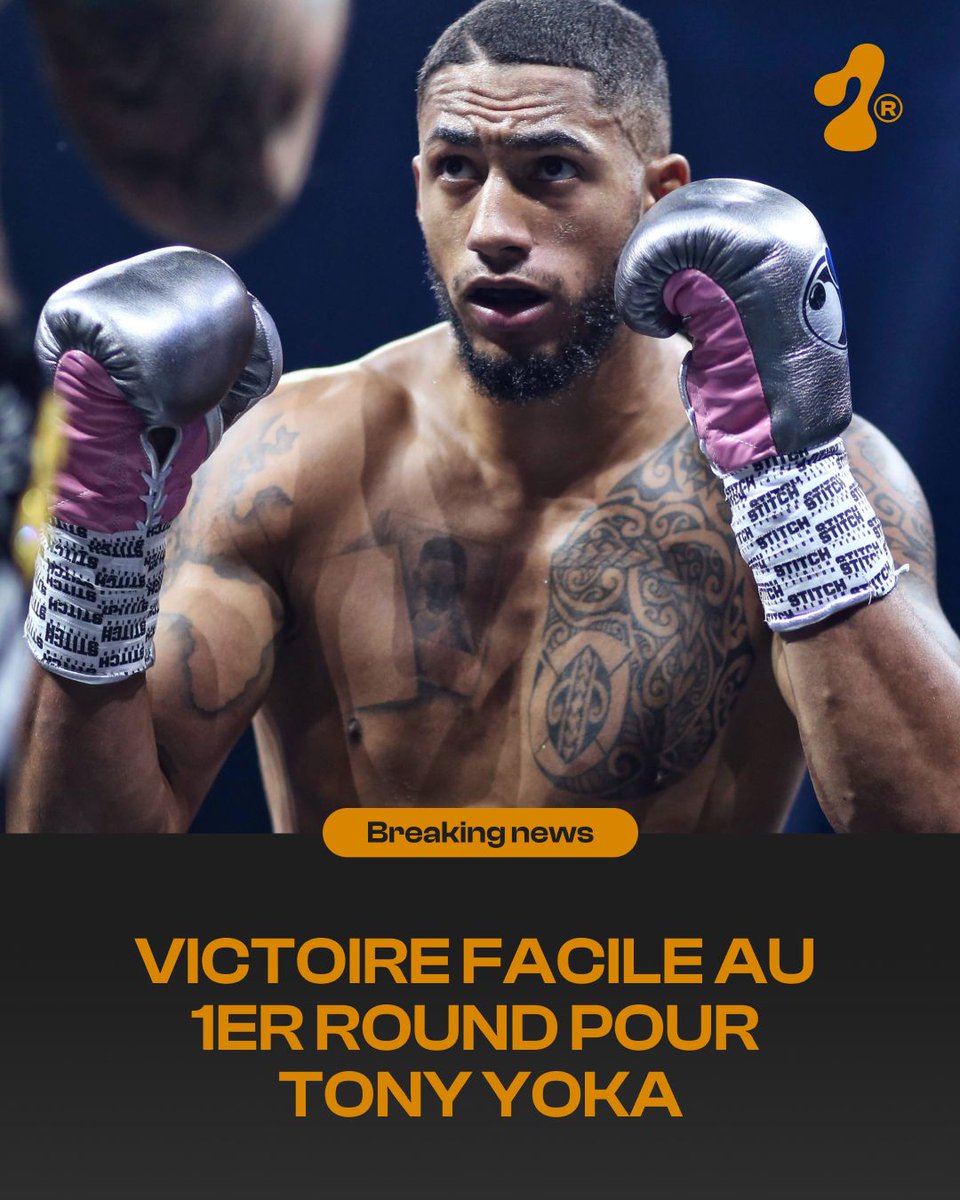 PR_boxing_'s tweet photo. KO au 1er round 💥 

Victoire avec la manière pour Tony Yoka face à Patrick Korte avant un plus gros combat pour le 1er trimestre 2026 🥊 

#boxing https://t.co/dlZ2HFk58L