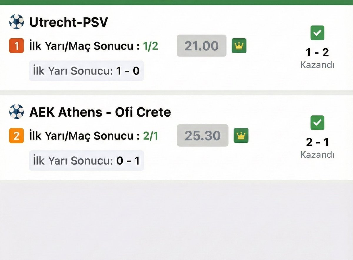 analysisdays's tweet image. TAM 531 ORAN İÇERİDE! 🤯🔥 ANALİZİN GÜCÜNÜ GÖRÜN!

Sitemizdeki MANUEL ANALİZ kısmından çıkan 2’li kuponumuz nokta atışıyla sorunsuz geldi! ✅ 

🚀 Kaybetmeyi durdurmanın vakti geldi: 1️⃣ SİTEYE HEMEN KAYIT OL! ✅ analizgunu.com/analysis
2️⃣ MANUEL ANALİZE BAŞLA!📊 
3️⃣ DETAYLAR İÇİN…