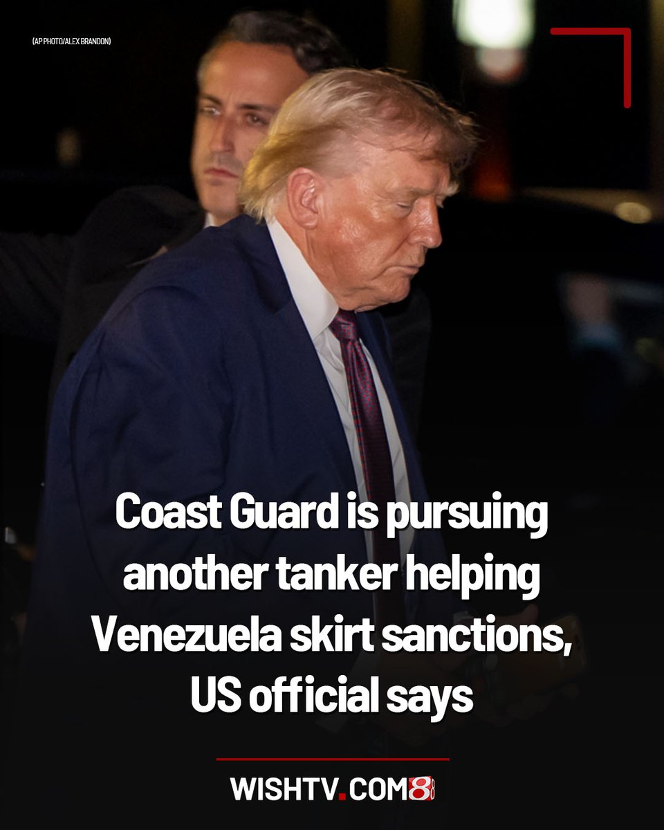 The U.S. Coast Guard is pursuing another sanctioned oil tanker in the  Caribbean Sea. Word of the pursuit comes as the Trump administration  appears to be intensifying its targeting of such vessels