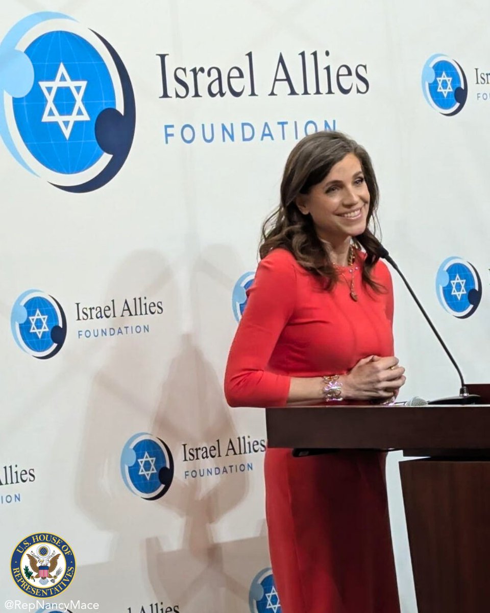 RepNancyMace's tweet image. We spoke at the Israel Allies Foundation Caucus Conference in Washington, D.C., to show our support for Israel and the Jewish community.
United by something deeper than politics, we are bound by faith and an unshakable belief that Israel has a God-given right to exist, to defend…