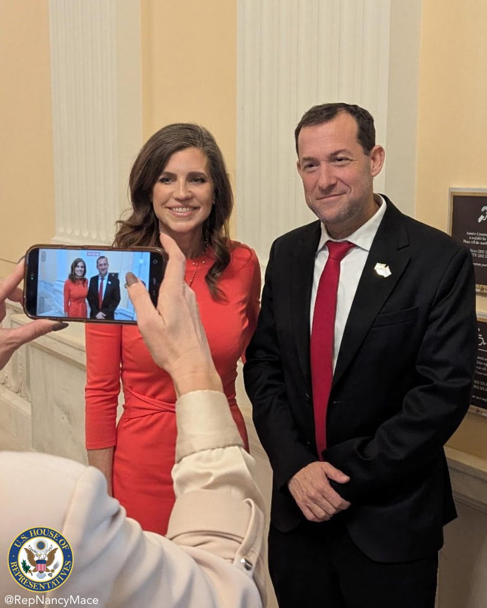RepNancyMace's tweet image. We spoke at the Israel Allies Foundation Caucus Conference in Washington, D.C., to show our support for Israel and the Jewish community.
United by something deeper than politics, we are bound by faith and an unshakable belief that Israel has a God-given right to exist, to defend…