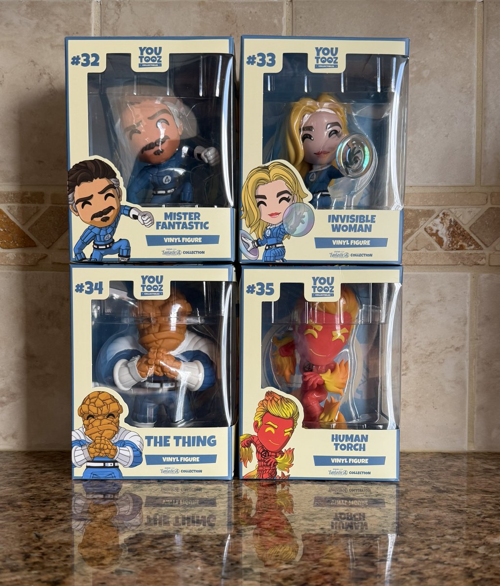 📭📦 Got the new Fantastic Four Youtooz figures! 🔥 Check out the