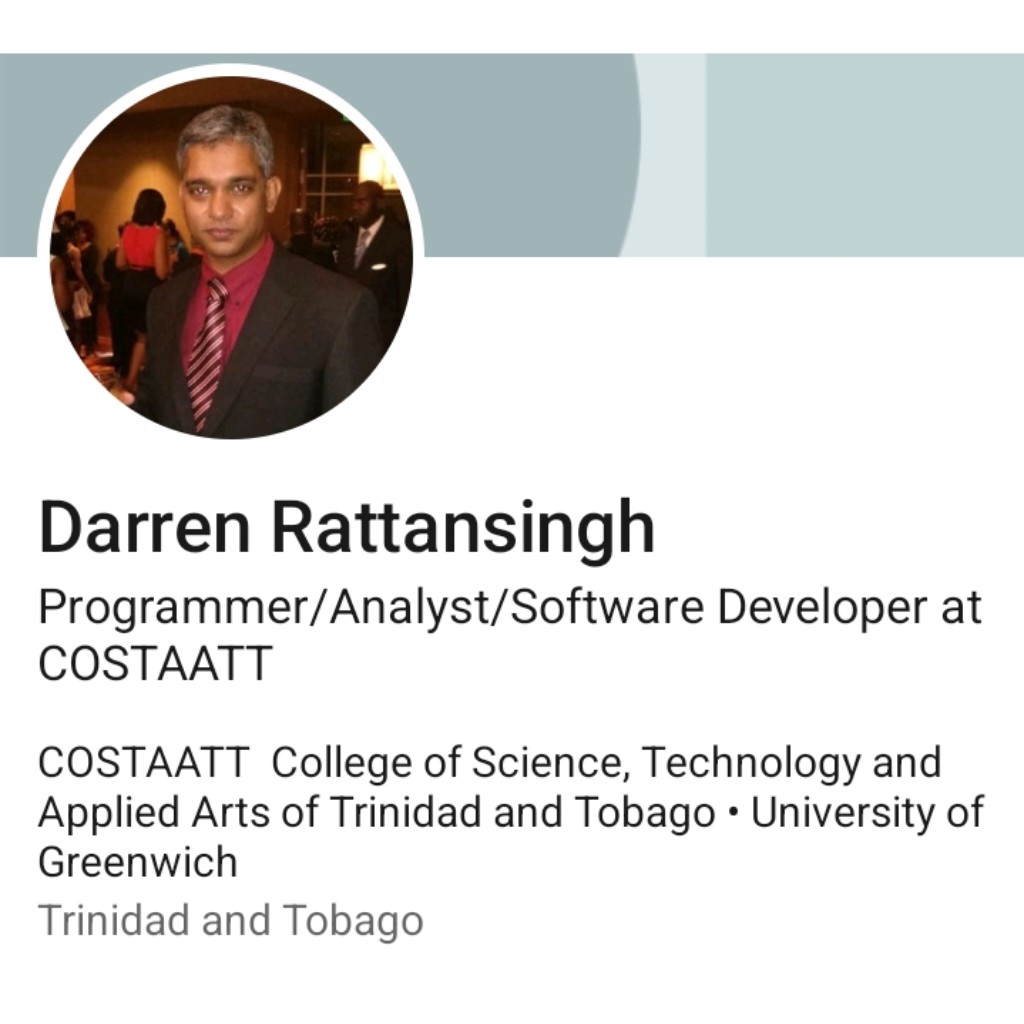 raesince1988's tweet image. I am proud to say I reported him to COSTAATT because of his racist comment towards me on Facebook. Apparently, he has been doing this to multiple people on social media and other people reported reported him to COSTAATT as well. 

Report these racists to their employers!