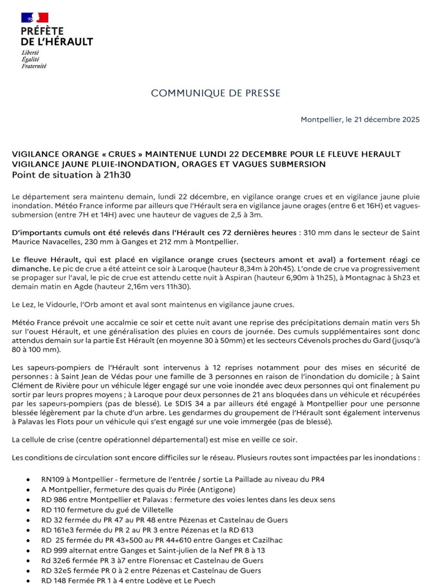 Préfète de l'Hérault 🇫🇷 tweet media