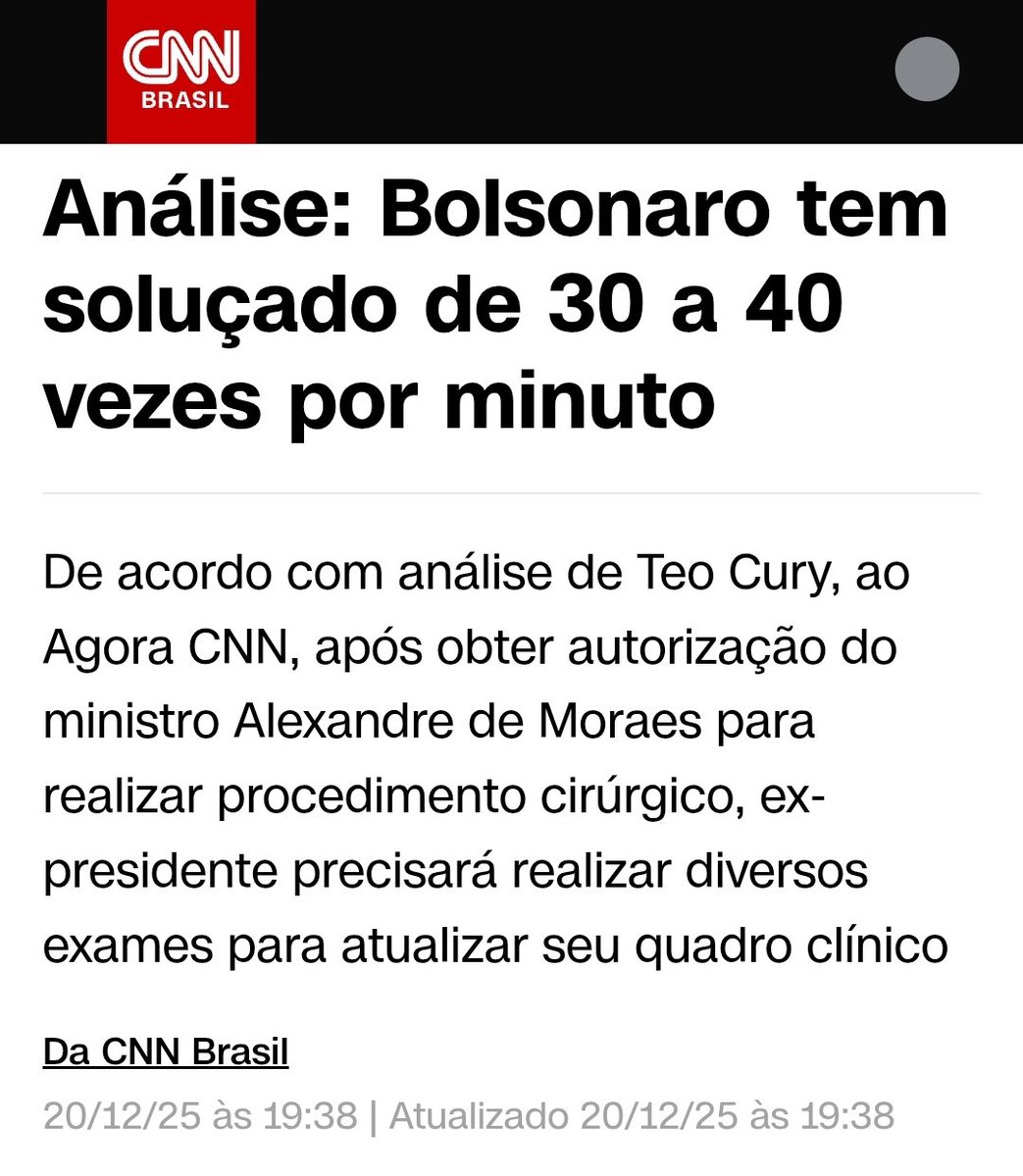 Bolsonaro tá soluçando igual um condenado