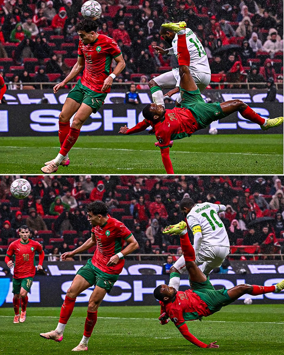 OneFootball's tweet image. TAKE A BOW 😮‍💨

Absolutely unreal overhead bicycle kick goal by Ayoub El Kaabi 👏🇲🇦