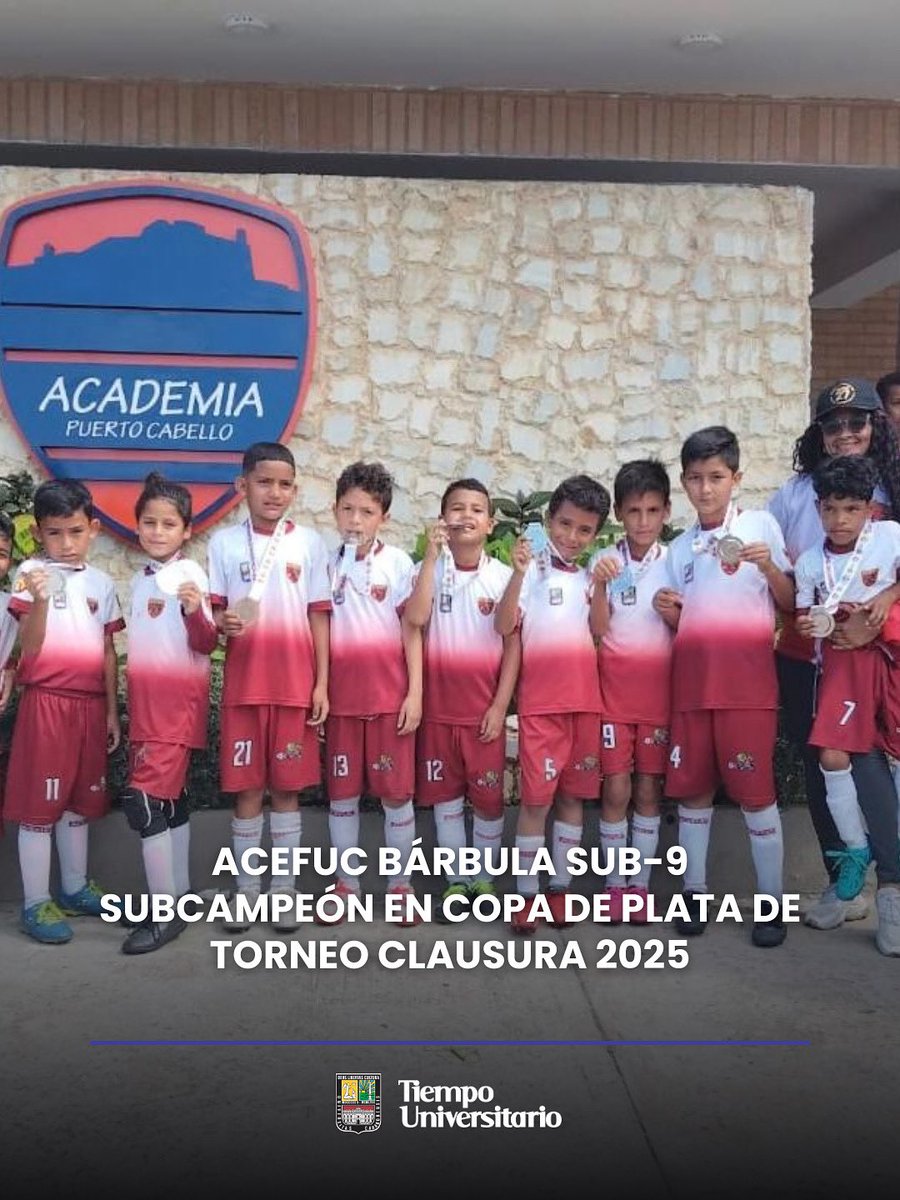 #orgulloucista AcefUC Bárbula Sub-9 subcampeón en Copa de Plata del Torneo Clausura 2025 || Ejemplos de disciplina y entrega por sus sueños.

instagram.com/p/DSilTq7kh4M/…
