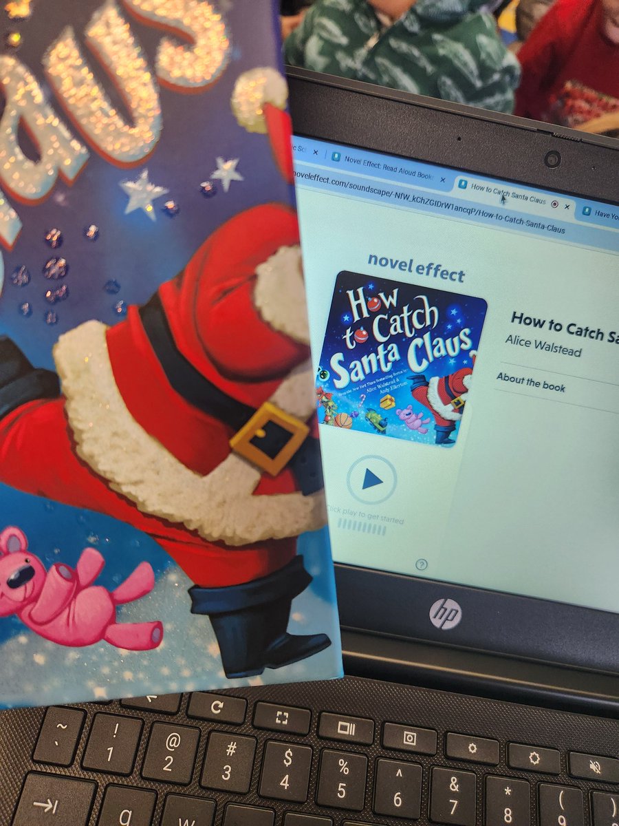 For my second <a href="/Novel_Effect/">Novel Effect 📚🎶</a> read aloud I chose a fun book designed to make young minds dream of catching Santa! Thanks for the membership, <a href="/KedcARTS/">RENAISSANCE Grant</a> !
