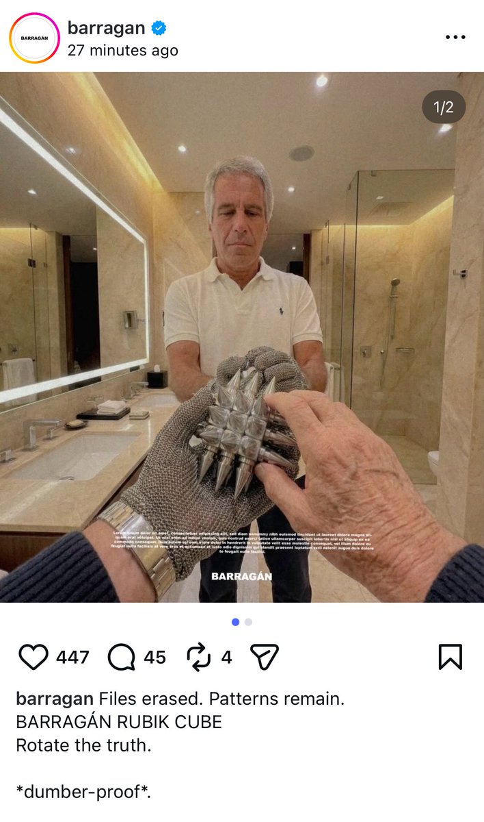 _onesillyguy's tweet image. barragan posted these photos promoting a new product today and now their instagram account is disabled