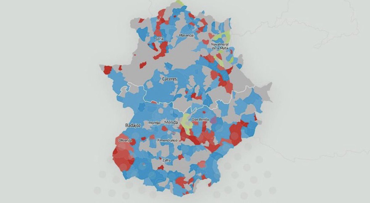 La derecha arrasa en Extremadura congregando el 60% del voto y la izquierda corrupta se hunde con tan solo el 36%

El pueblo español deja alto y claro que no quiere a Pedro Sánchez. Es lo único para lo que han servido estas elecciones.