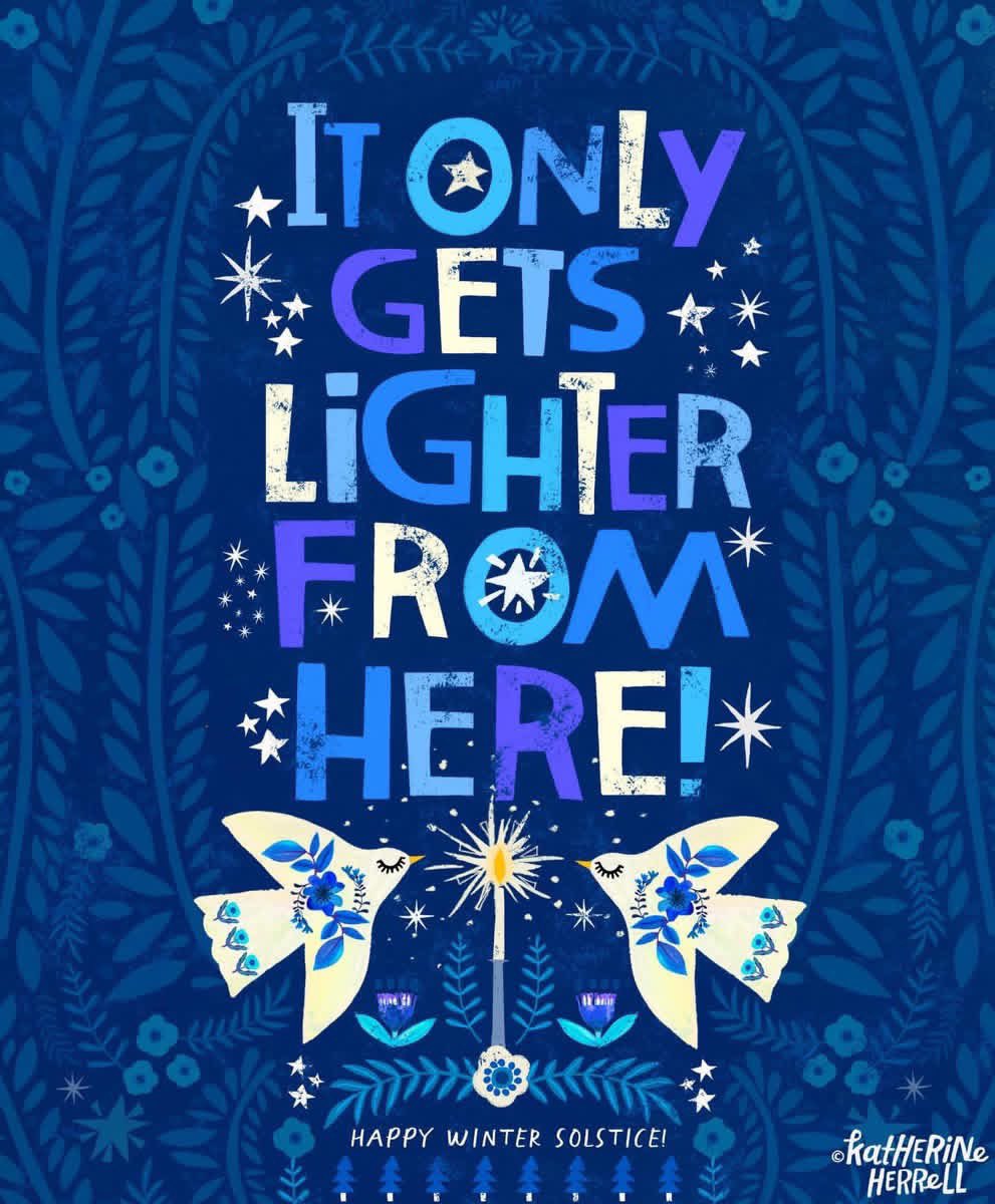 KimZandboer's tweet photo. It only gets lighter from here! ✨✨✨
#Wintersolstice
#WelcomeWinter https://t.co/ObASS7eArX