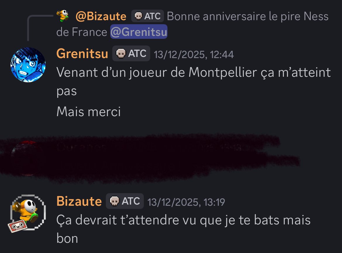 <a href="/bizaute/">ANTIC Bizaute</a> bah chef ?
Ça trashtalk avec l’ego de Rin Itoshi mais ça se fait envoyer 5-0 ?
Commence par m’enlever 10 stocks avant d’espérer de gagner un ft5 stp