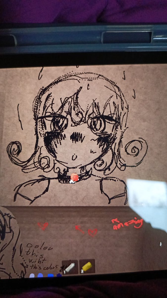 Vanishonstar's tweet photo. I did this in Roblox idk the name of the game but i like this so much #art #curlyhair #cuteart #المغرب_الاردن https://t.co/IDULrriB3a
