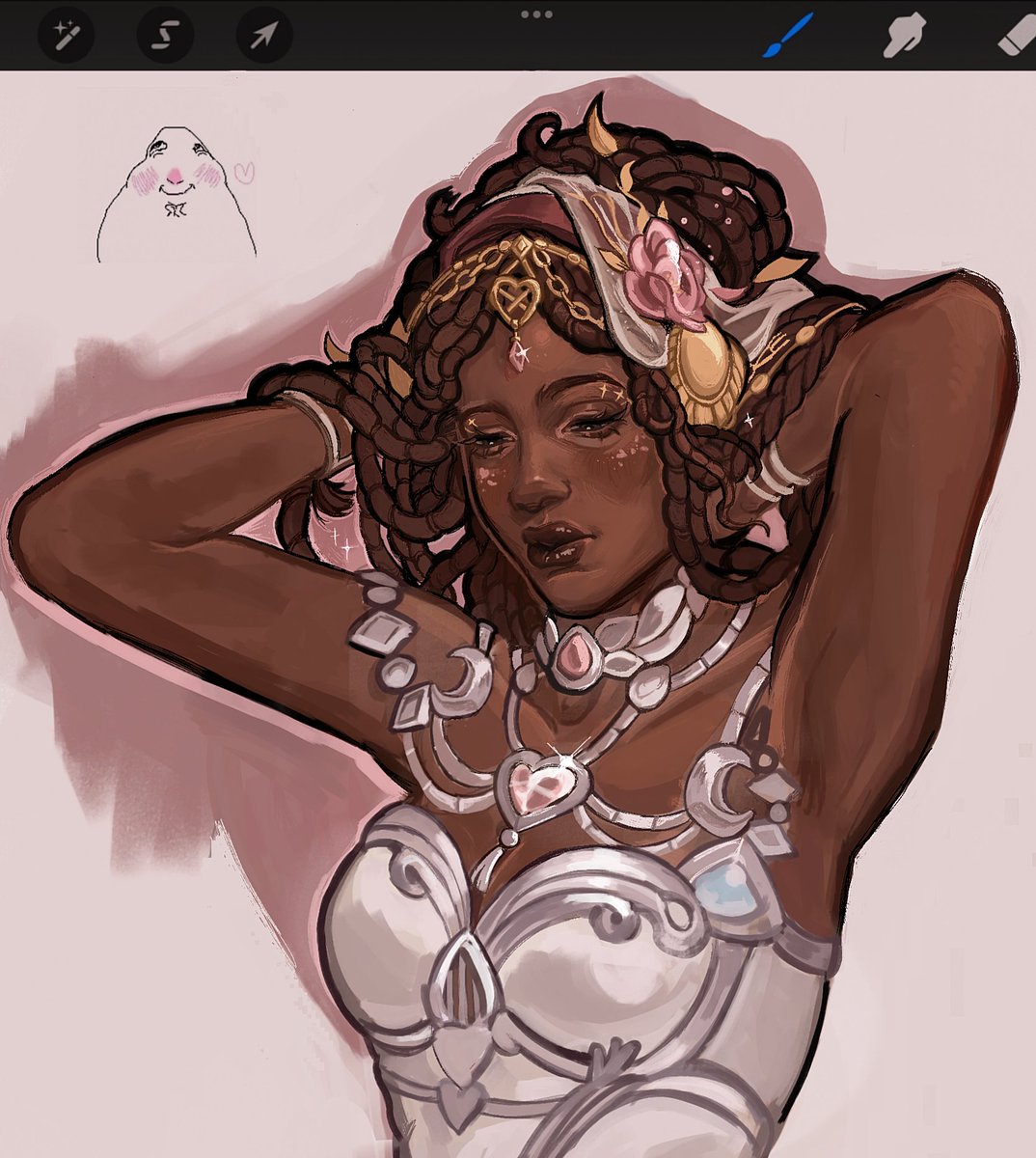 Sorry she's kinda rushed butttt I'll also draw her other S tierrrr 🤞 #patriciadorval