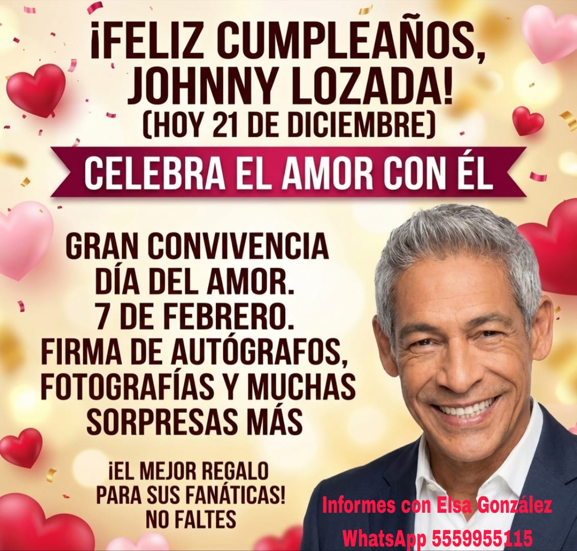 ElsaVictimaShow's tweet photo. Revive los momentos de tu adolescencia. Convivencia con @johnnylozada https://t.co/yESe9WUOzH