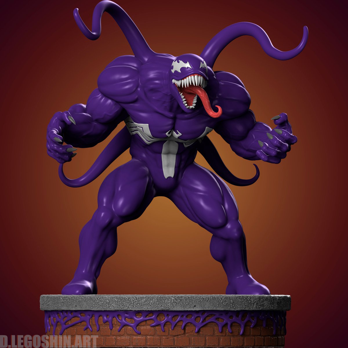 SCHMEKLS1's tweet image. My personal favorite is Venom’s design from the "Ultimate Spider-Man" game.

#VENOM #ULTIMATESPIDERMAN #FANART #ZBRUSH