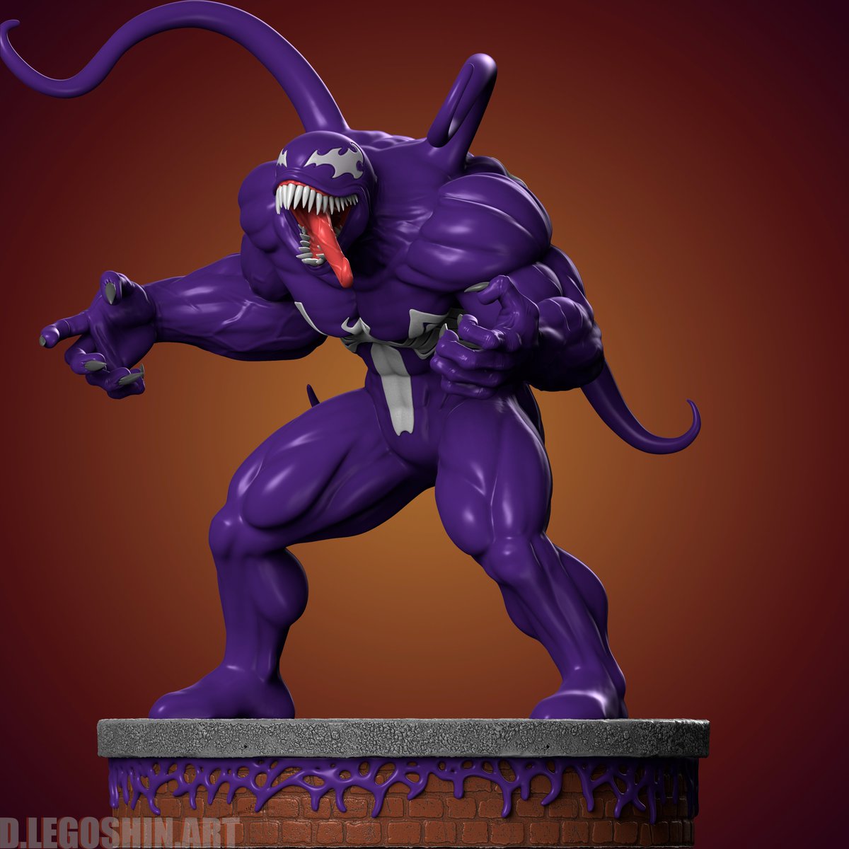 SCHMEKLS1's tweet image. My personal favorite is Venom’s design from the "Ultimate Spider-Man" game.

#VENOM #ULTIMATESPIDERMAN #FANART #ZBRUSH