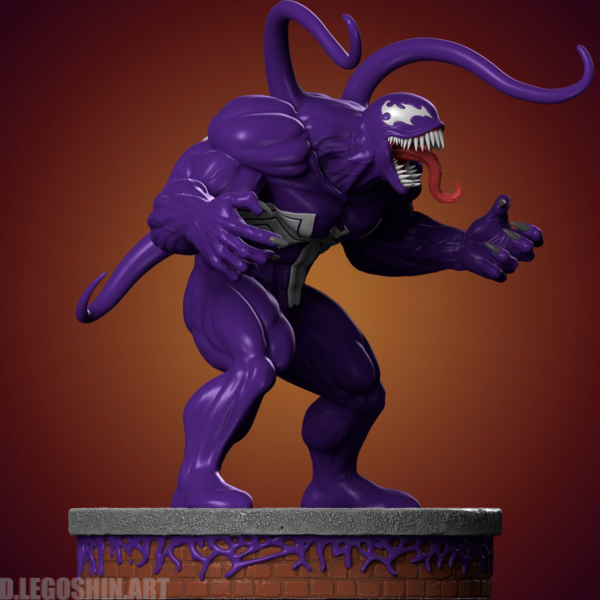 SCHMEKLS1's tweet image. My personal favorite is Venom’s design from the "Ultimate Spider-Man" game.

#VENOM #ULTIMATESPIDERMAN #FANART #ZBRUSH