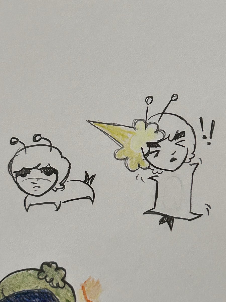 sugarpeacelove's tweet photo. I was looking at my large sketchbook from the summer and saw some old art from July https://t.co/j8eJzHtQle