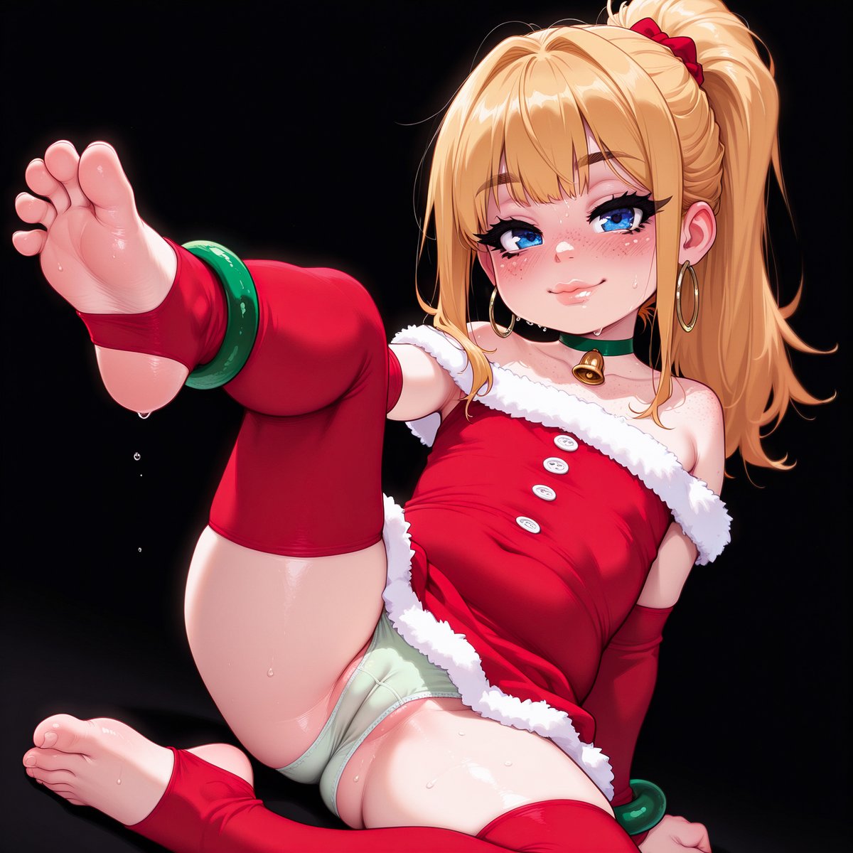 Lick my feet~
#christmas #holiday #festive