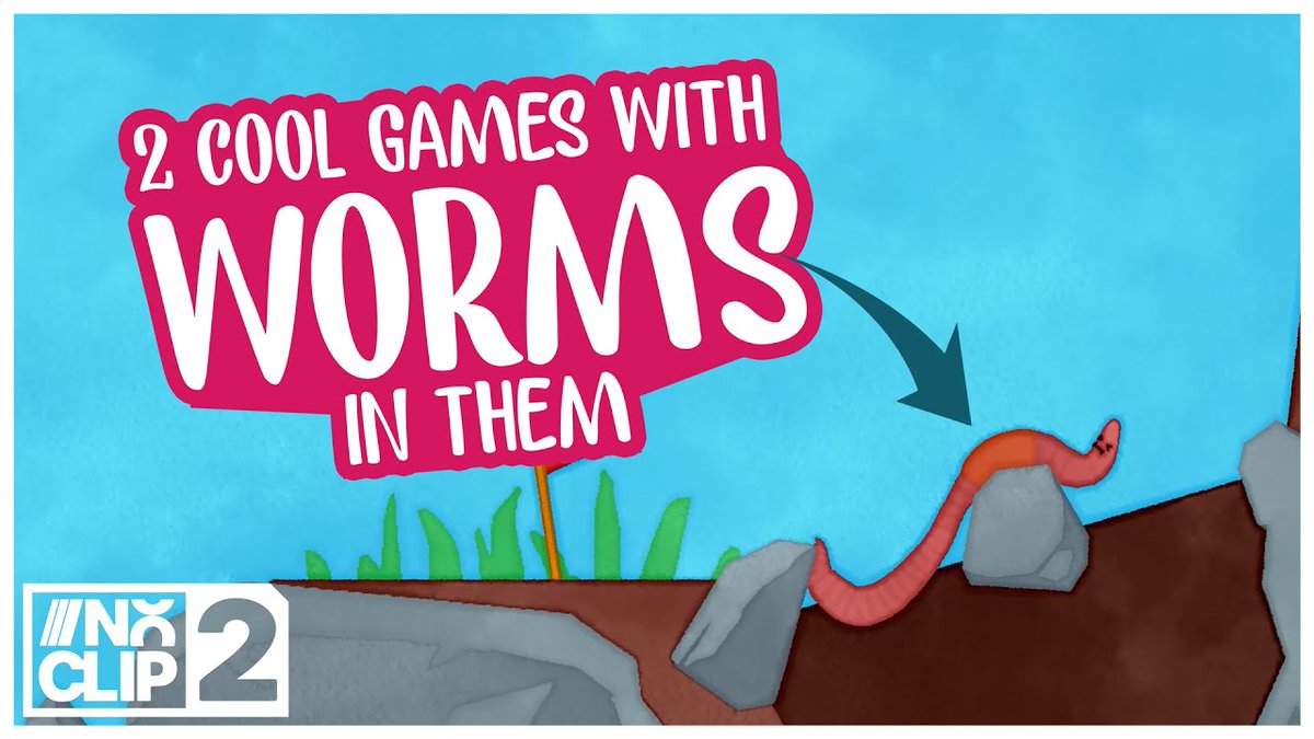 noclipvideo's tweet image. 2 Cool Games with WORMS in them
🪱 youtu.be/M8k7LljRcEA