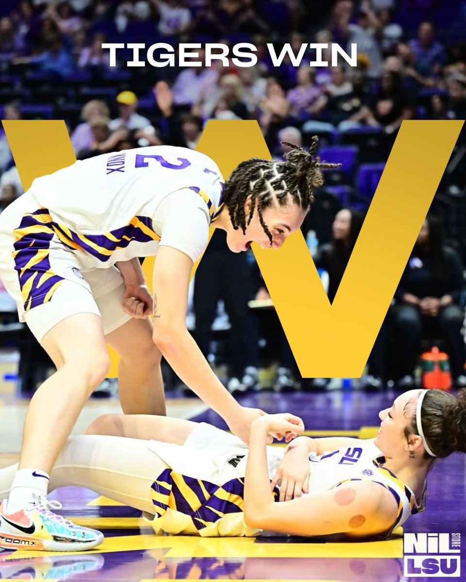 LSUNILStore's tweet image. TIGERS ON 🔝

Grace Knox and Milaysia Fulwiley were the leading scorers against UT Arlington finishing with a combined 48 POINTS 🔥 #GeauxTigers 
🔗: nil.store/lsu/sports/wom…