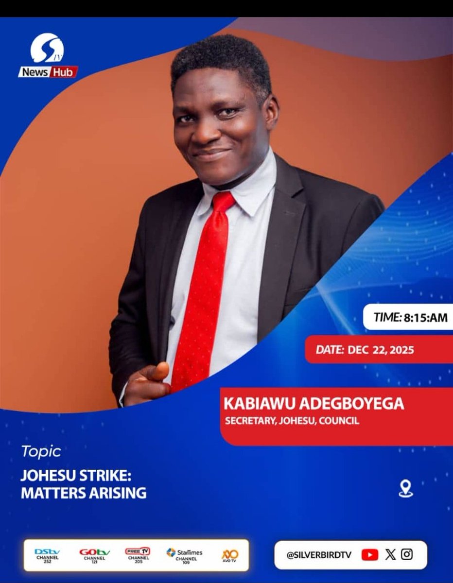 UPDATE on  JOHESU Strike, more than 35days at the National and 21st day at Lagos State Branch. JOHESU ain't Docs or Nurses, they are the other health workers as the Med Lab Scientists(MLS), Pharmacist, Physio, Radiographers, H.I.Ms, Dieticians, et al. Tune in..!