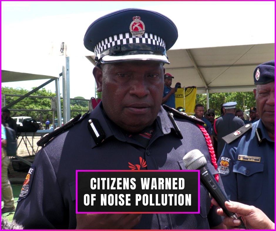 tvwanonline's tweet image. #LocalNews Citizens are encouraged to refrain from causing noise pollution during the festive season, rather celebrate Christmas and New Year peacefully, warned NCD/Central Assist Commissioner of Police Benjamin Turi.

Read more: tvwan.com.pg/news/7487