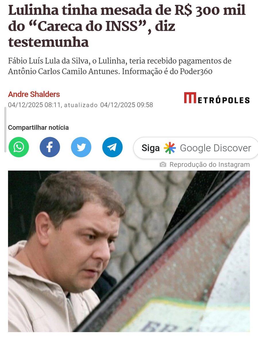 HeiOliver_'s tweet photo. @pedrorousseff Atualiza a gente sobre a mesada do Lulinha tbm 👀 https://t.co/b97vkuSbsR